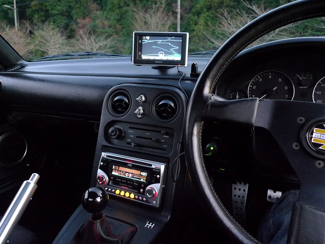 Mazda MX-5 NA, interior