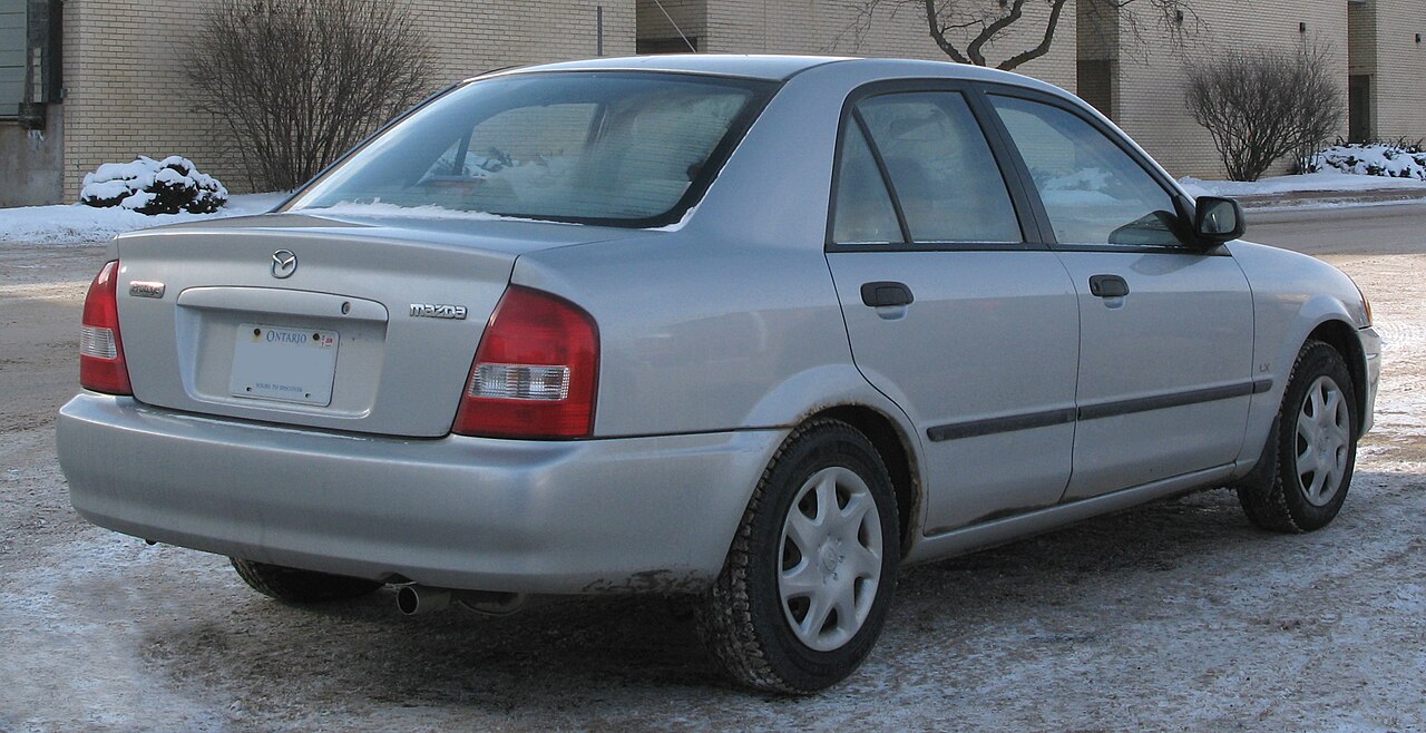 Mazda Protege/Protege 5, rear