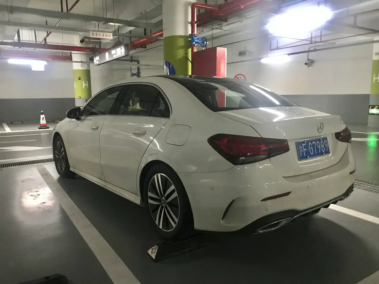 Mercedes-Benz A-Class, rear