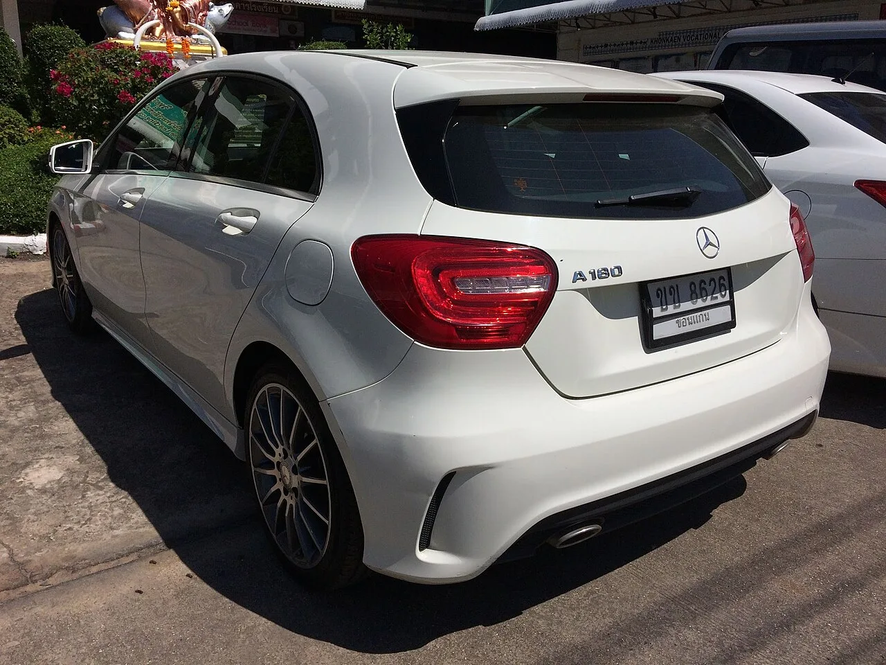 Mercedes-Benz A-Class, rear