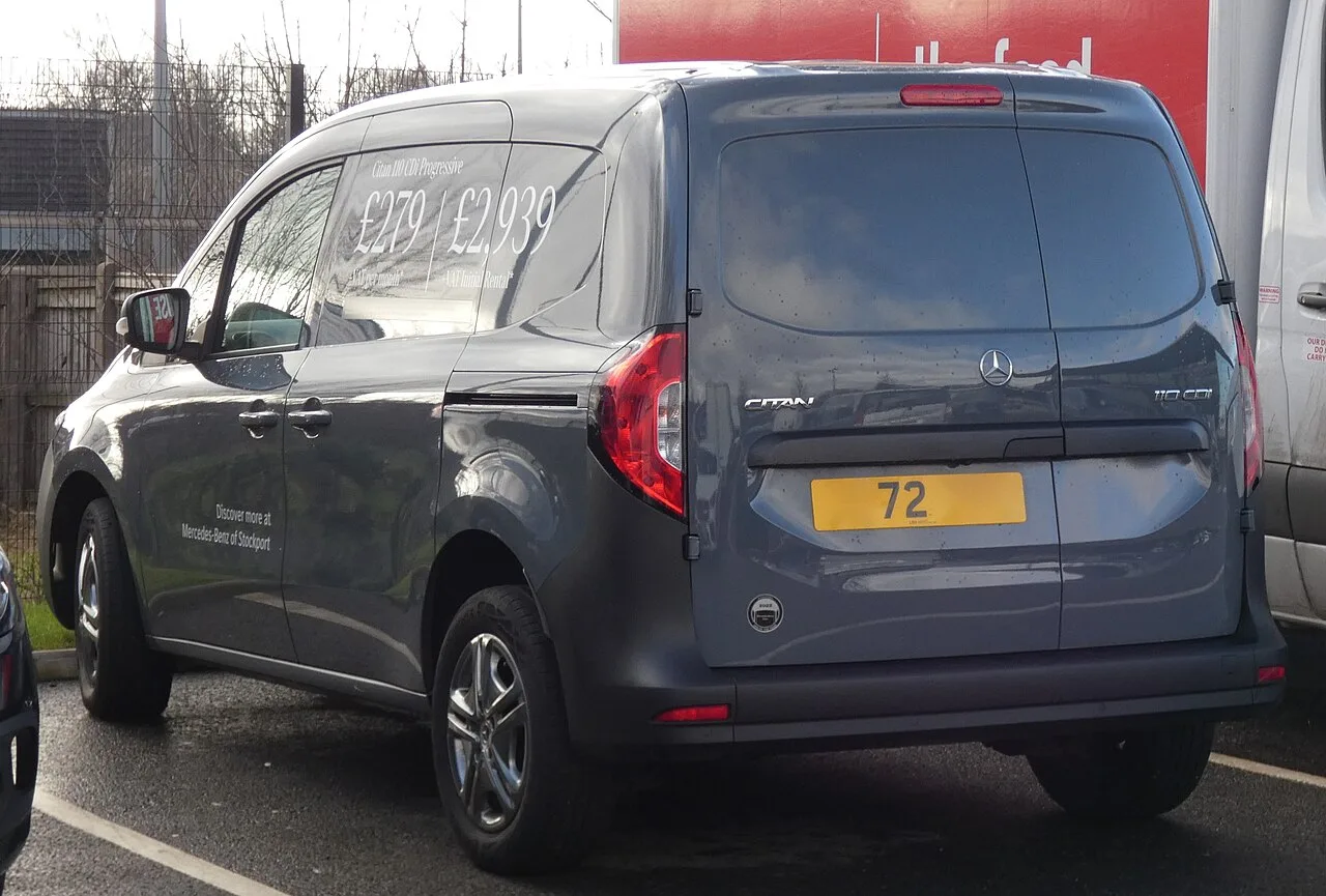 Mercedes-Benz Citan W420, rear