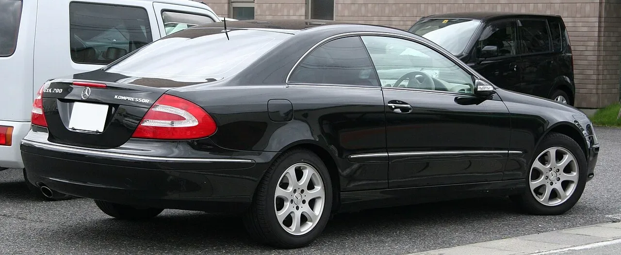 Mercedes-Benz CLK-Class, rear