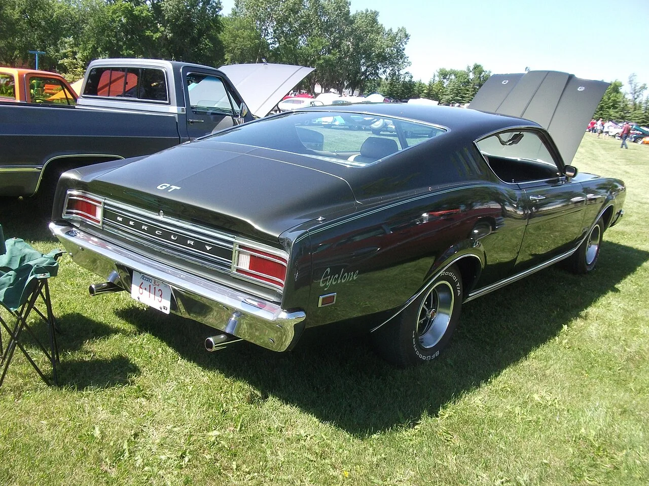 Mercury Cyclone Cobra Jet, rear