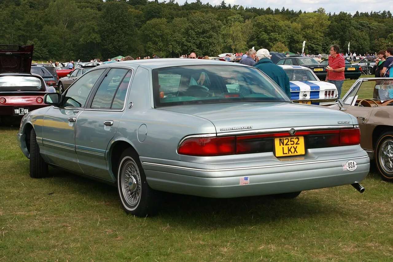 Mercury Grand Marquis, rear