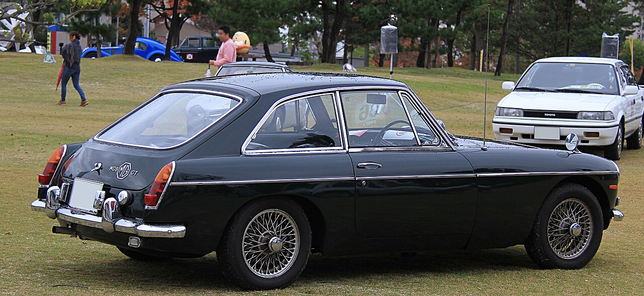 MG MGB, rear