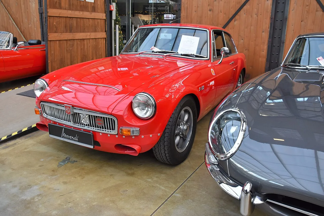 MG MGC / MGC GT, rear