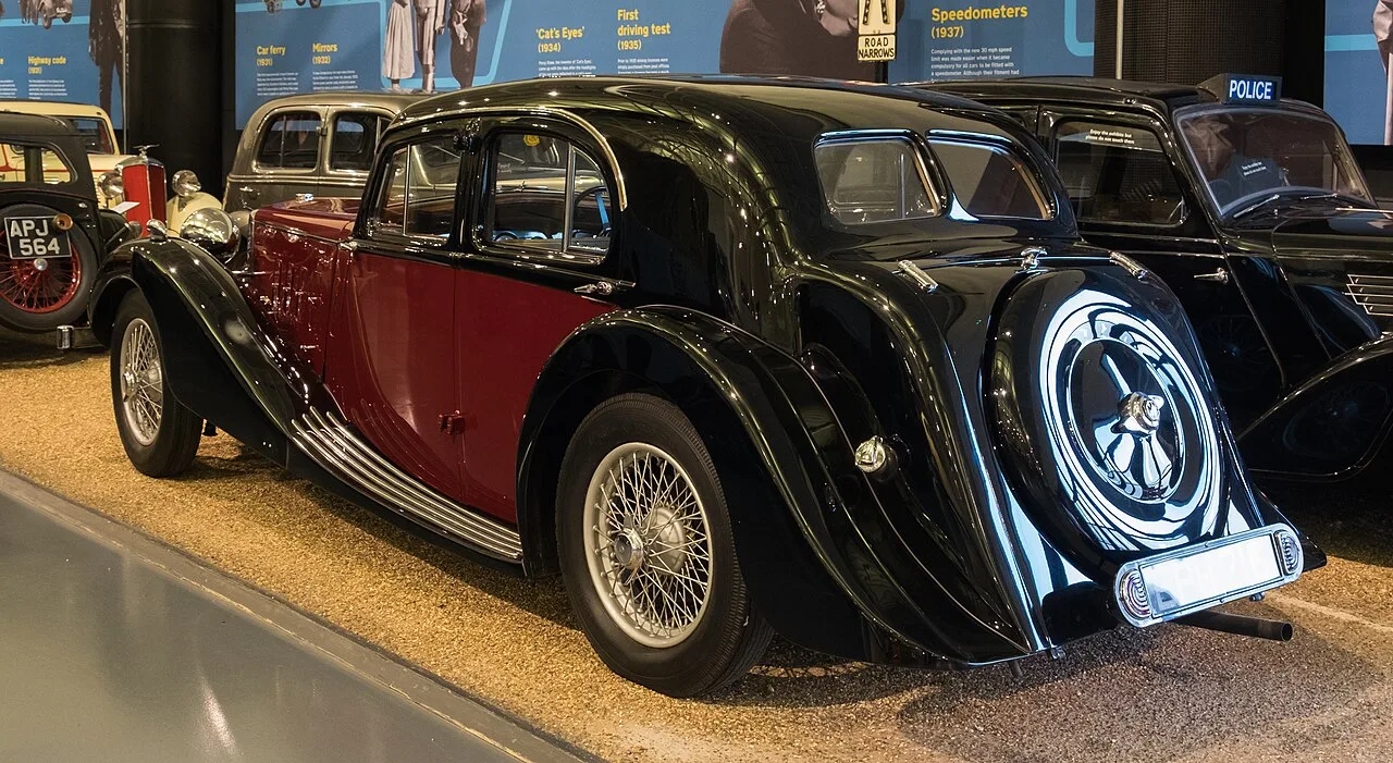 MG SA 2-litre, rear