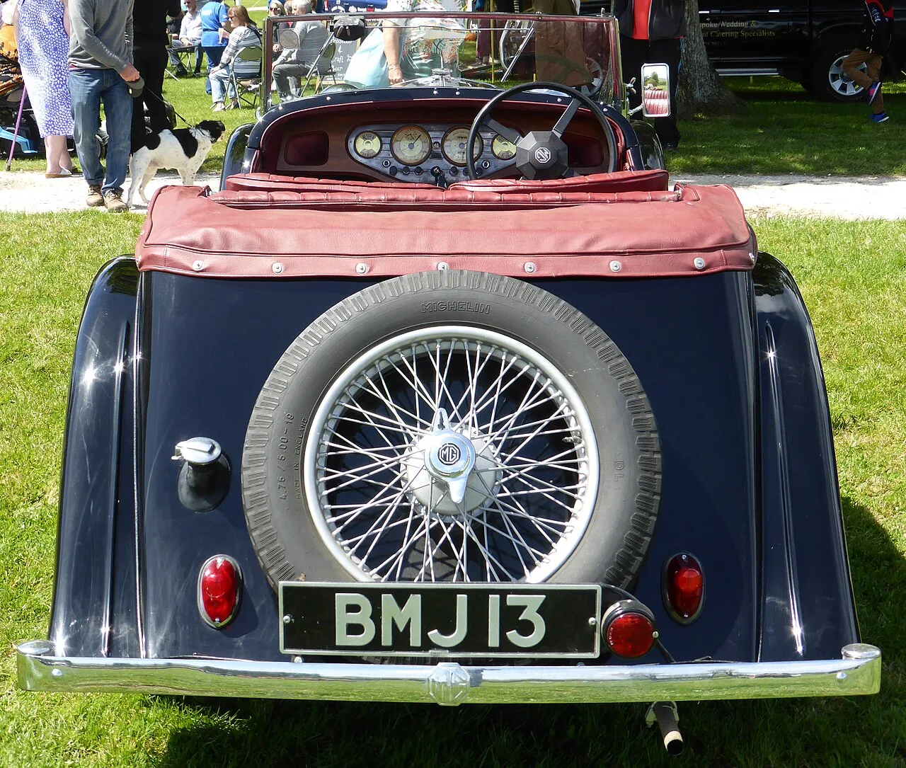 MG VA 1½-litre, rear