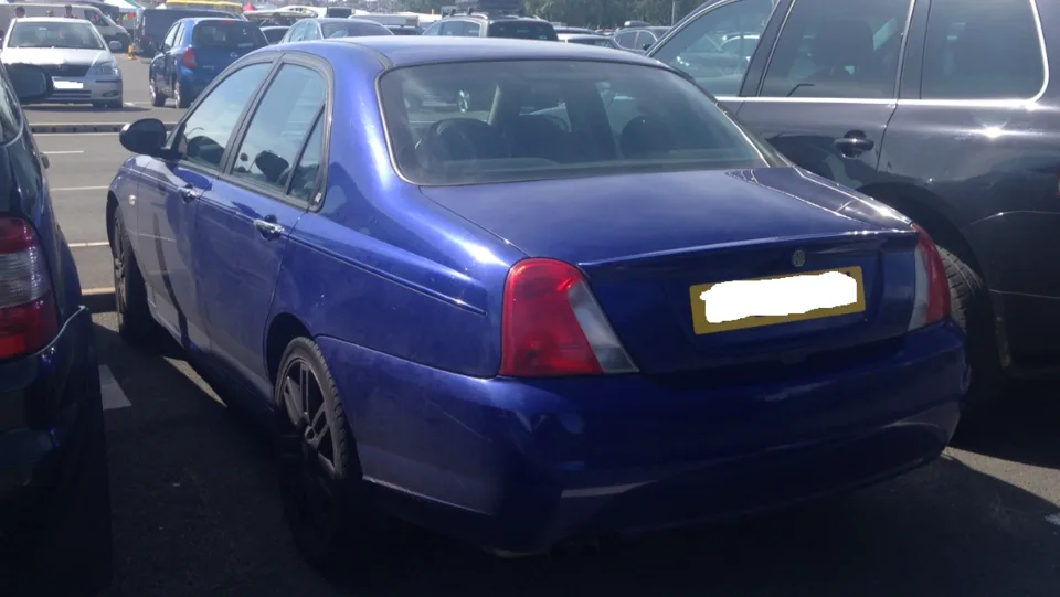 MG ZT 260, rear