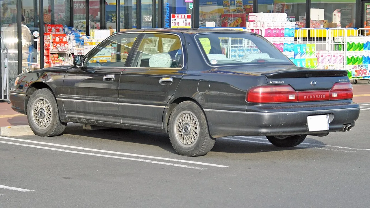 Mitsubishi Debonair S11A / S12A, rear