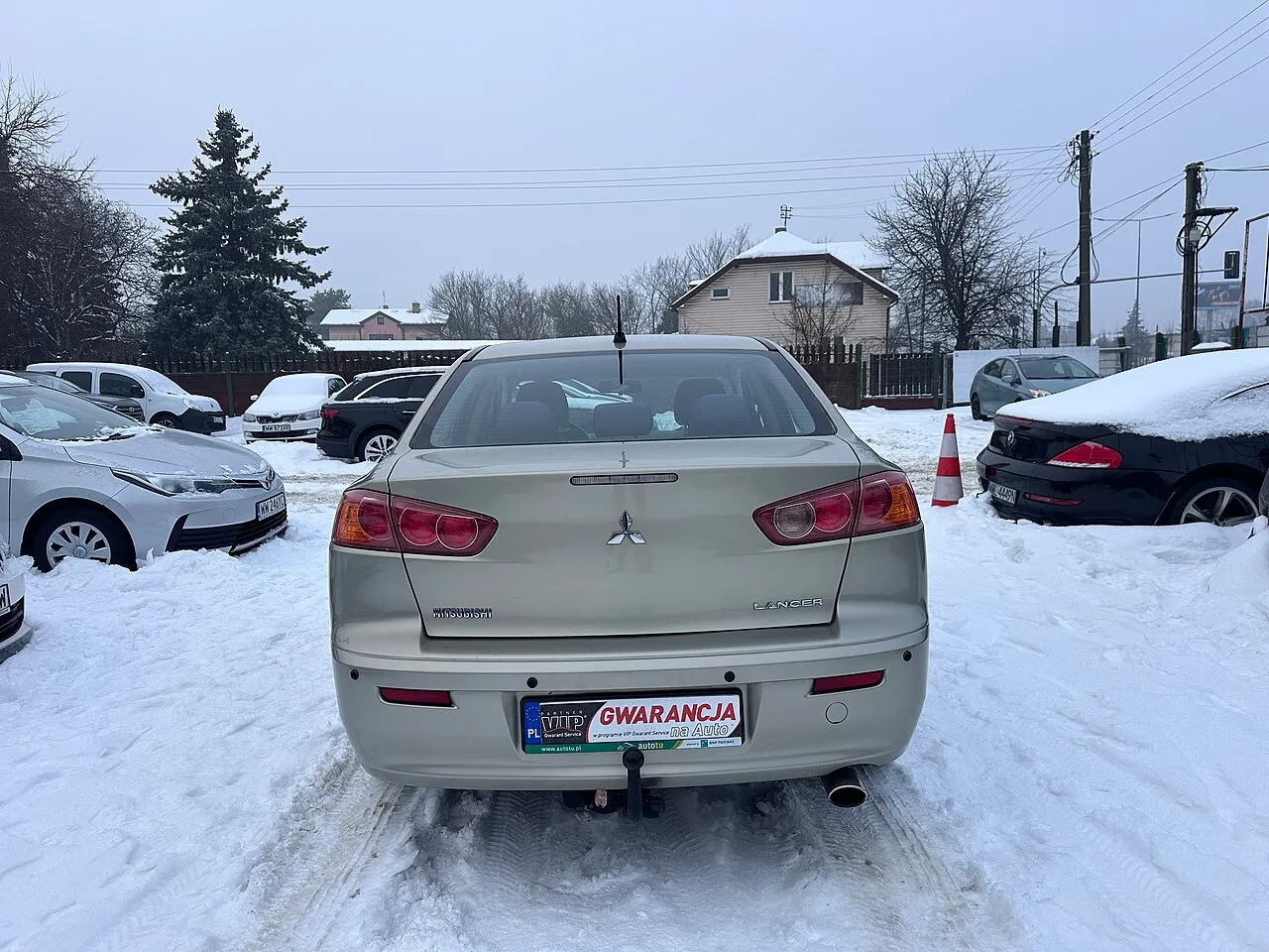 Mitsubishi Lancer, rear