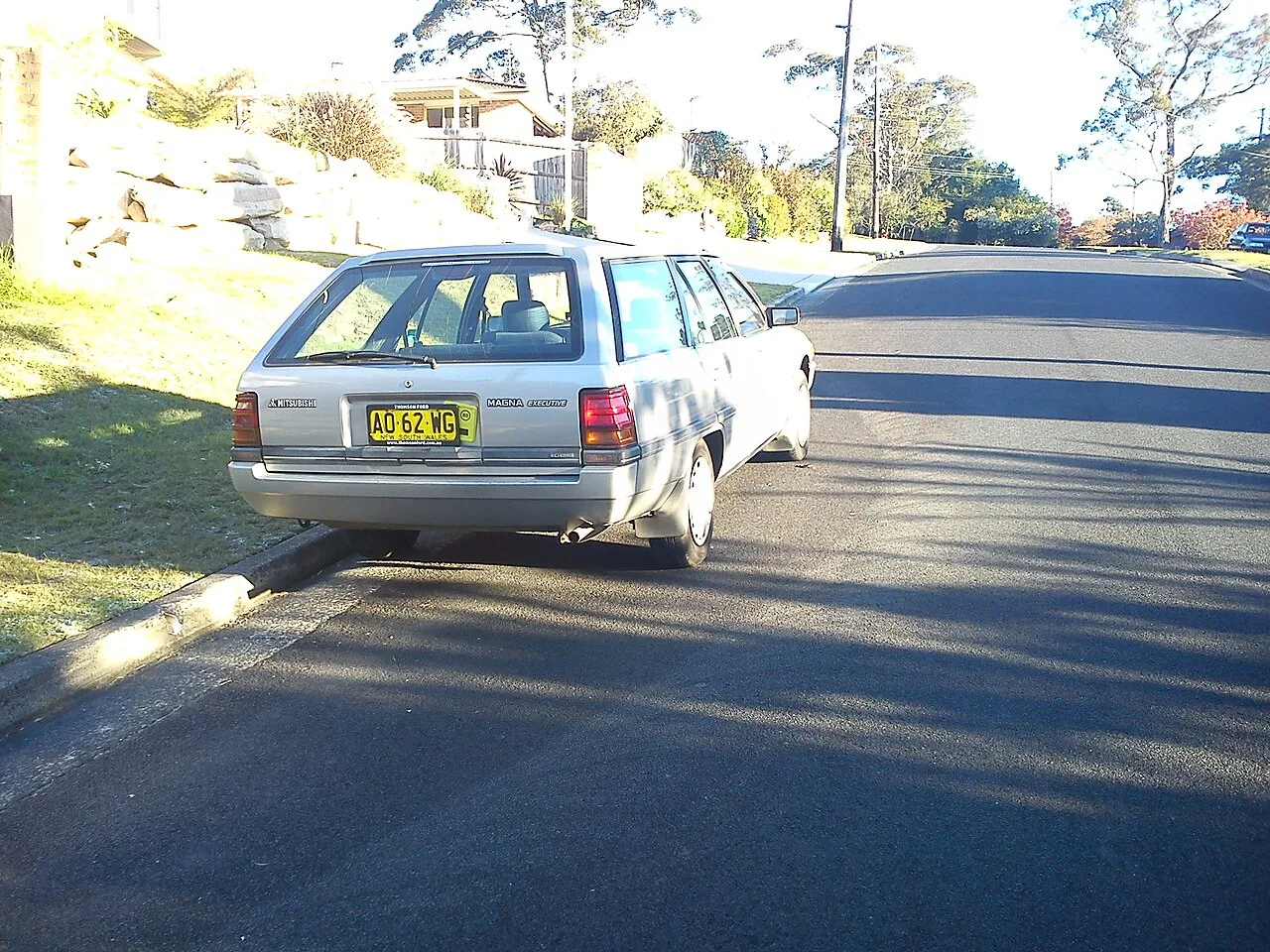 Mitsubishi Magna TM, rear