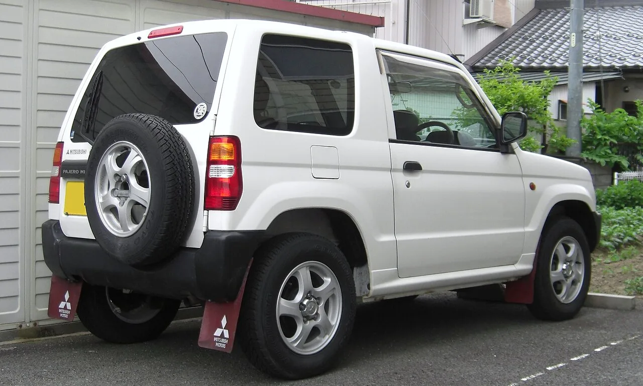 Mitsubishi Pajero Mini H51A / H56A, rear
