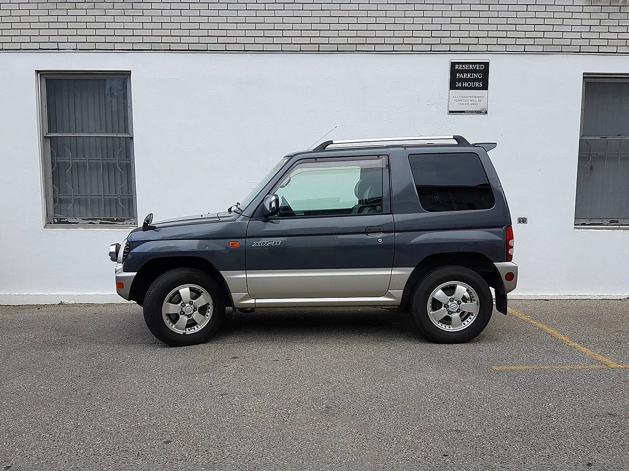 Mitsubishi Pajero Mini H51A / H56A, side