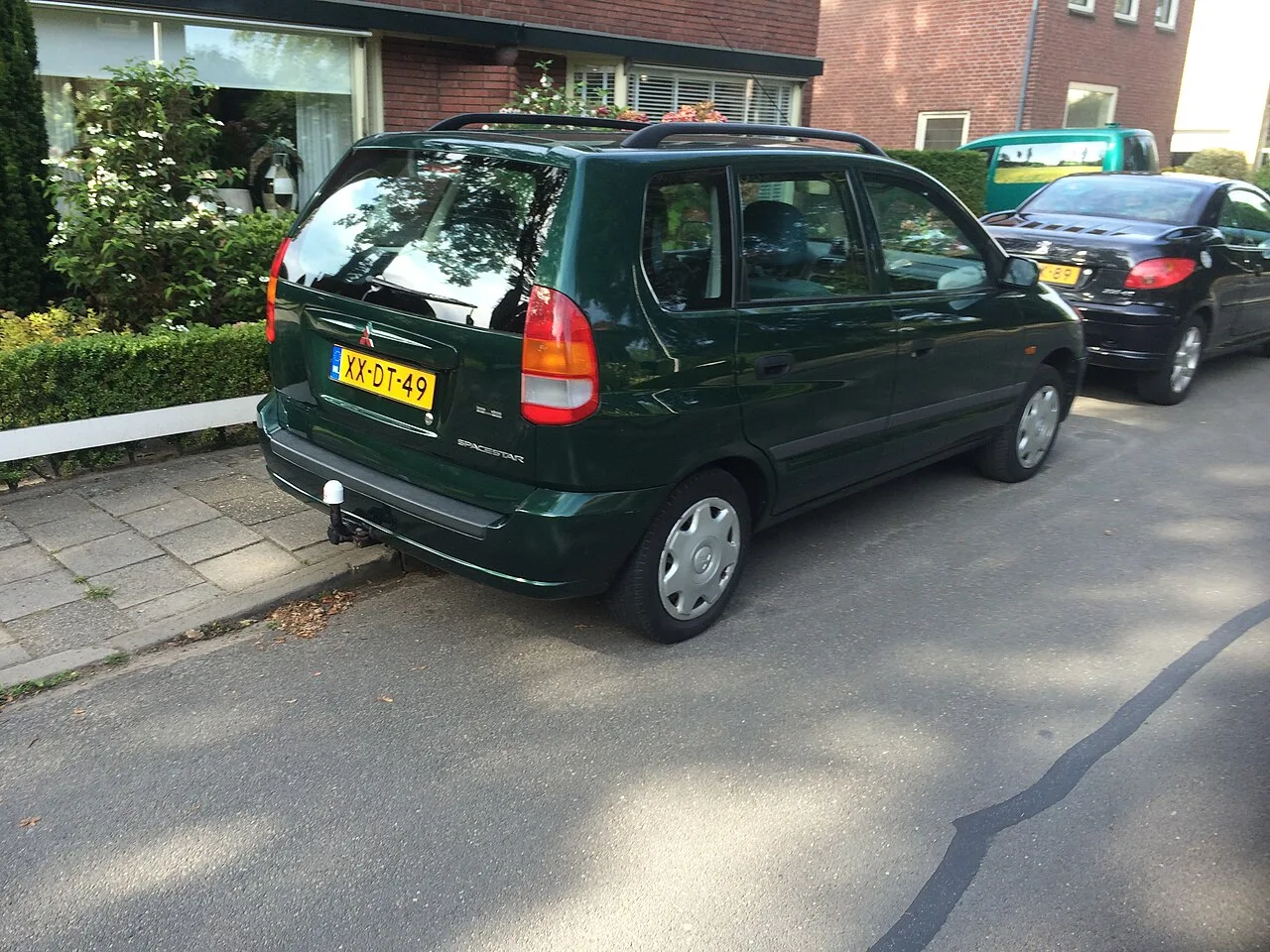Mitsubishi Space Star, rear