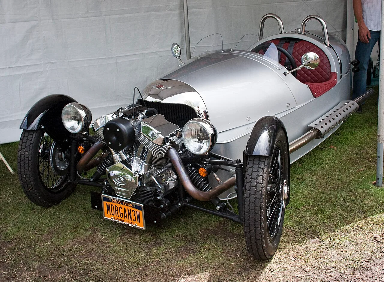 Morgan 3 Wheeler, rear
