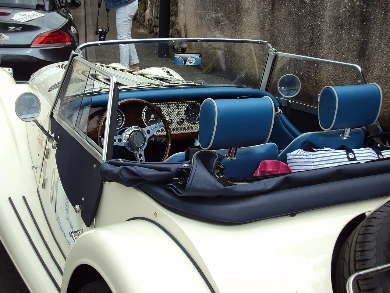 Morgan Roadster, interior
