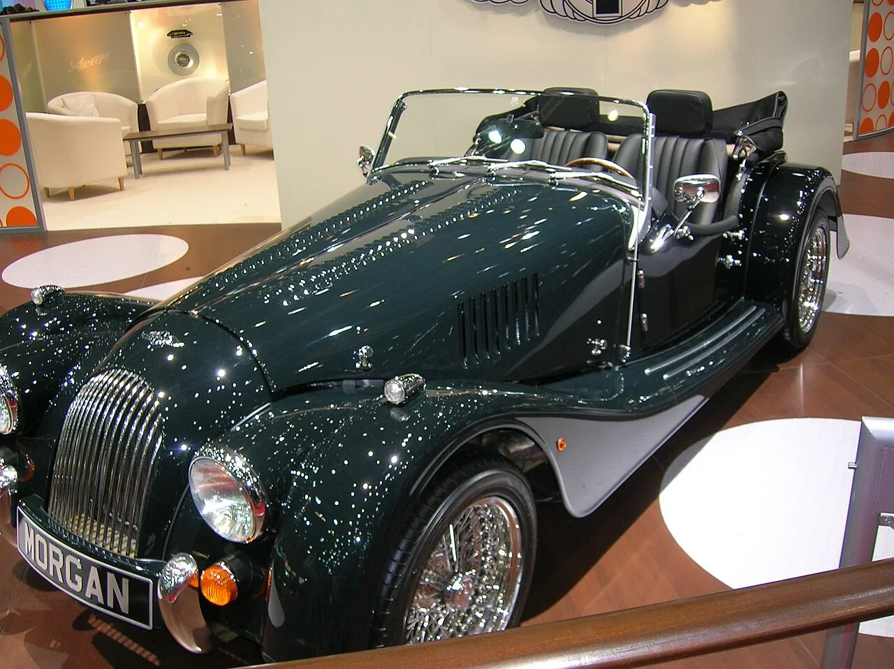 Morgan Roadster, rear