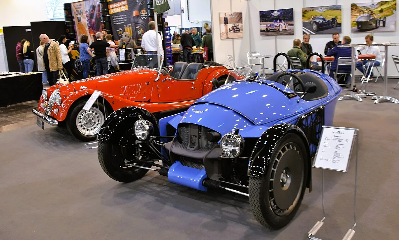 Morgan Super 3, rear