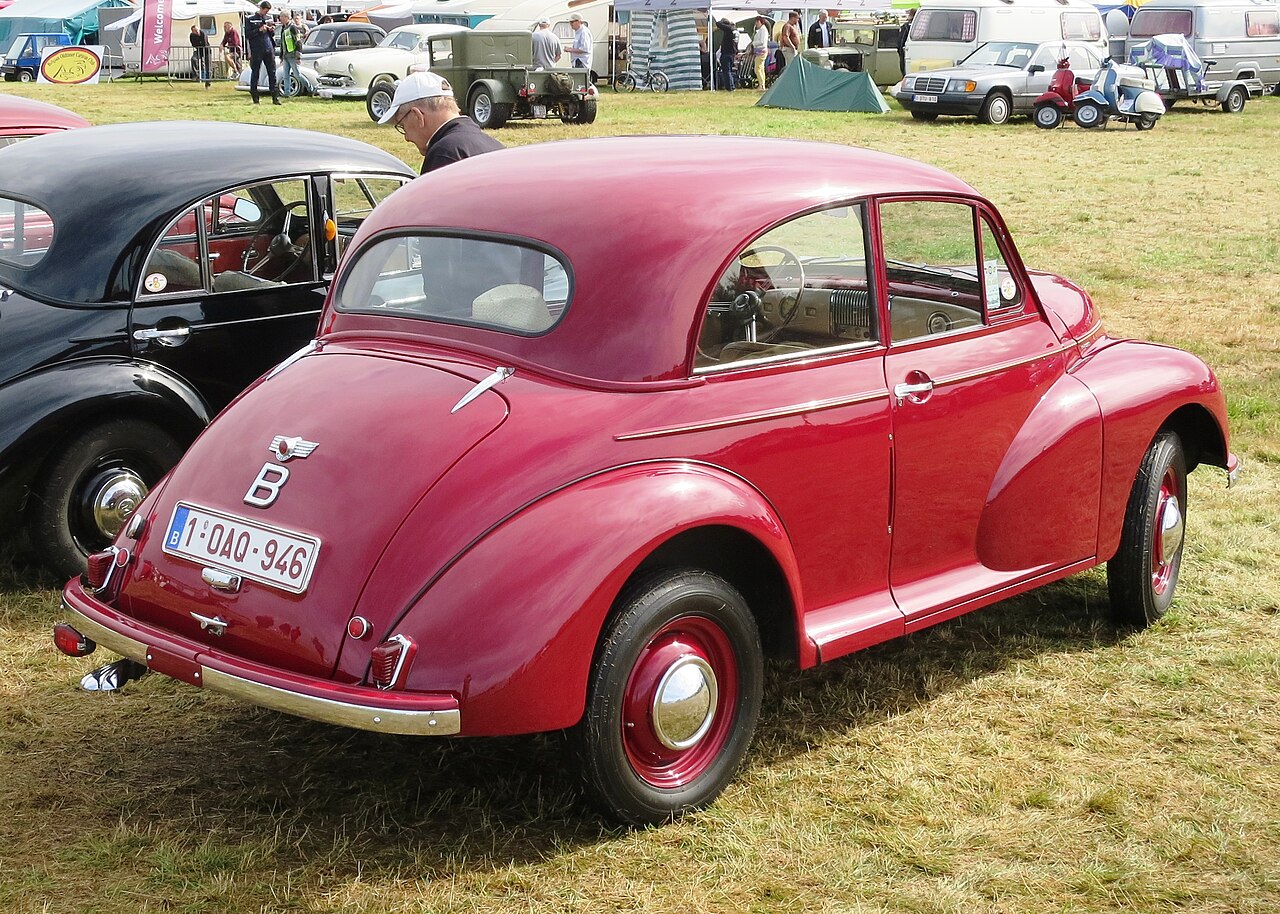Morris Minor Series MM, rear