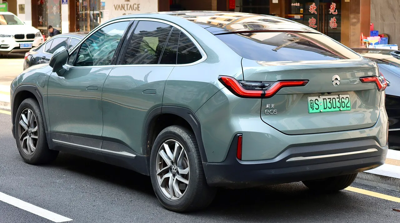 NIO EC6 first generation, rear