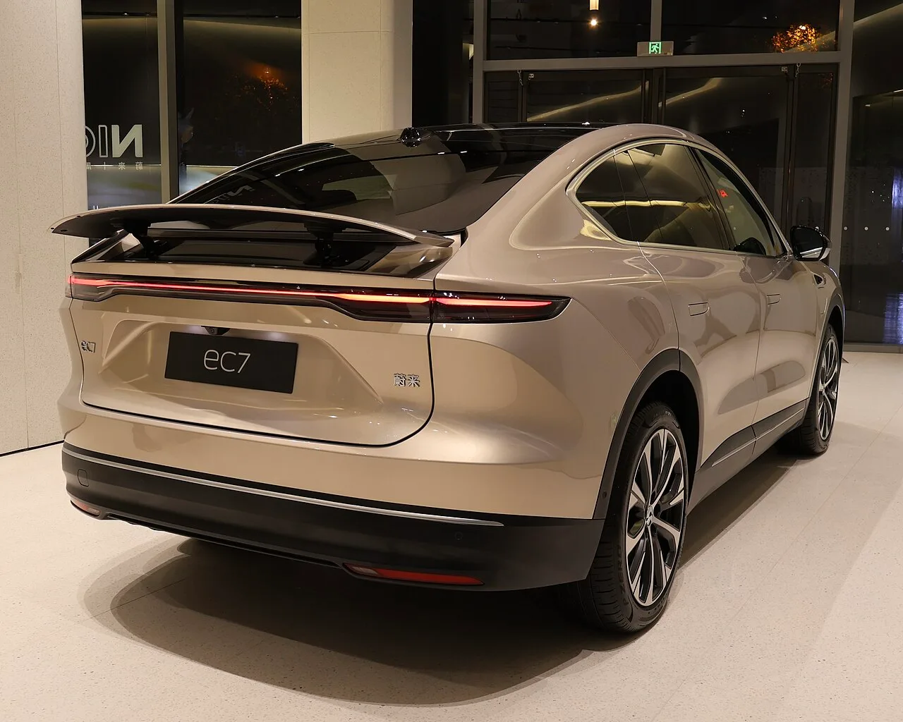 NIO EC7, rear
