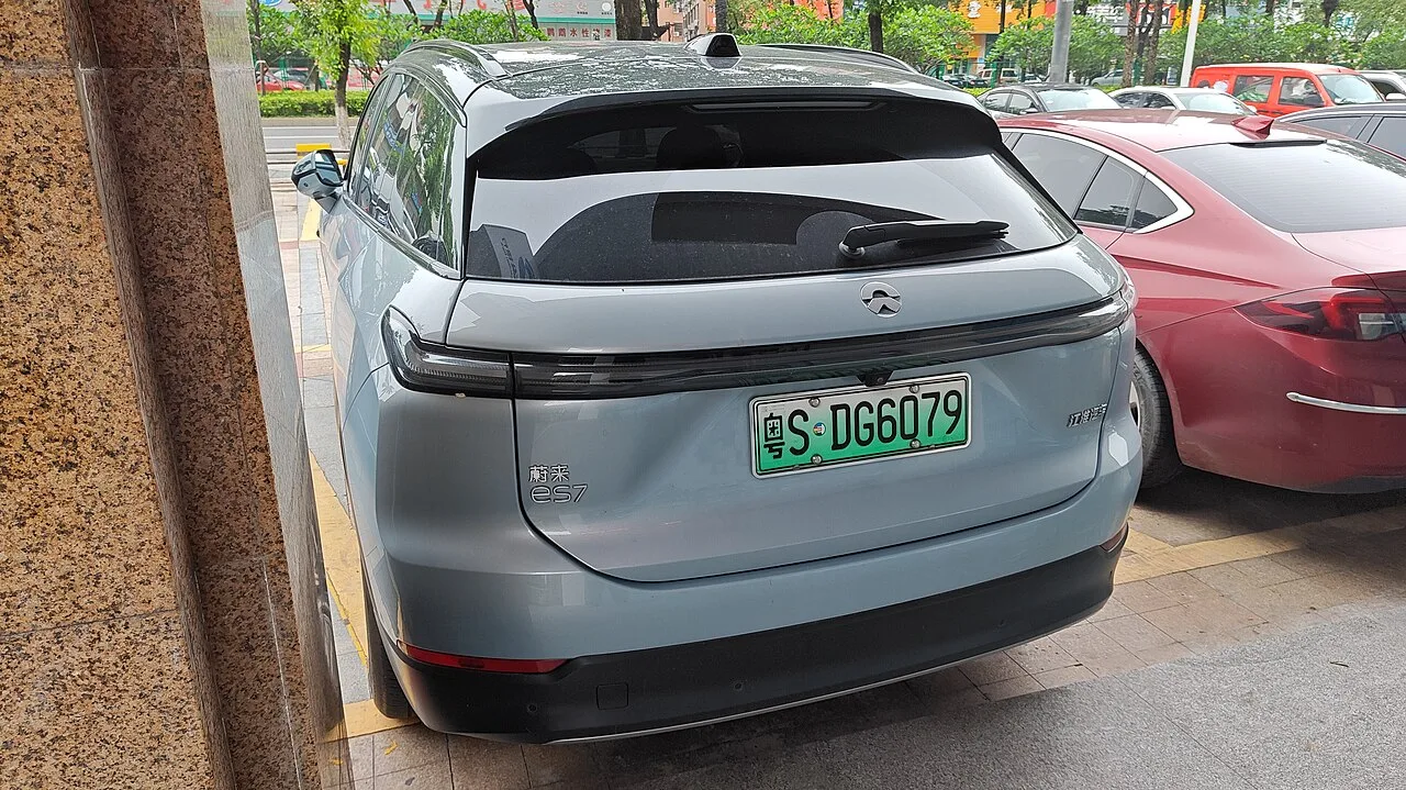NIO ES7, rear