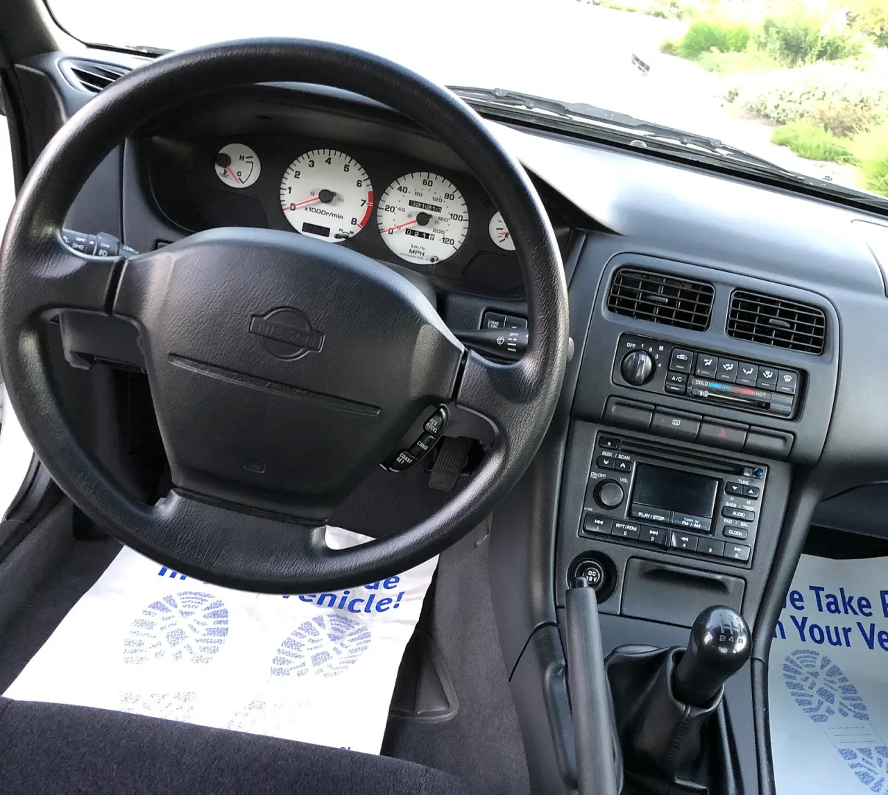 Nissan 240SX, interior