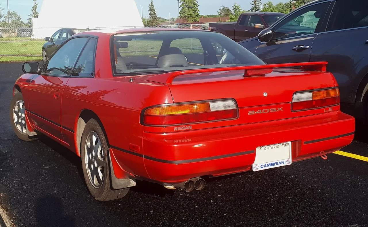 Nissan 240SX, rear