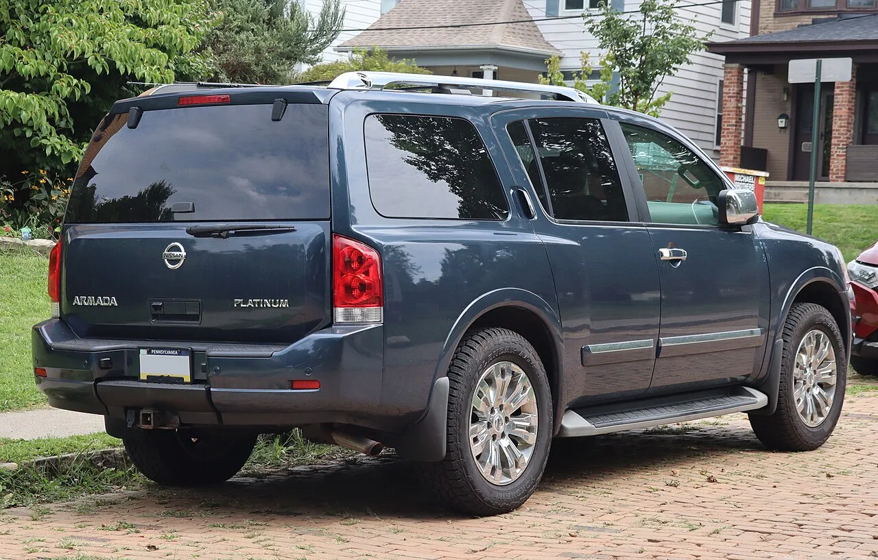 Nissan Armada, rear