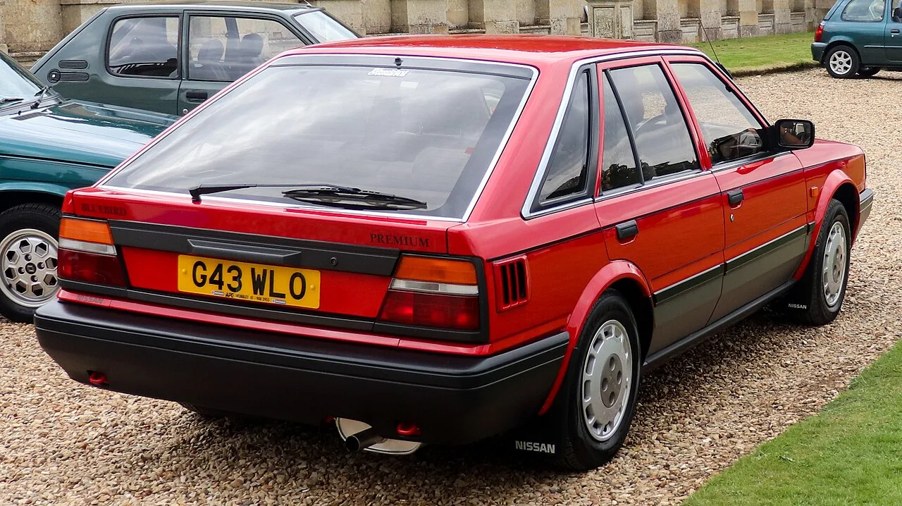 Nissan Bluebird U12 / Stanza / Pintara, rear