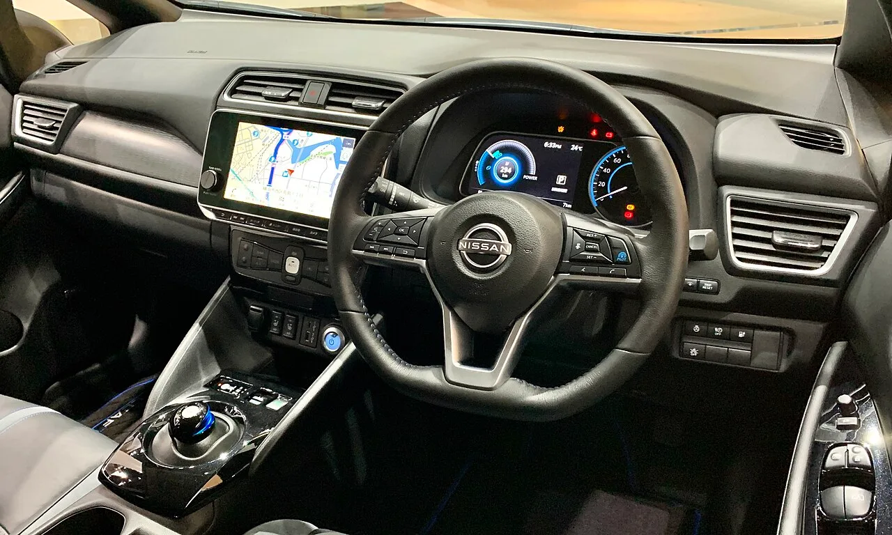 Nissan Leaf, interior