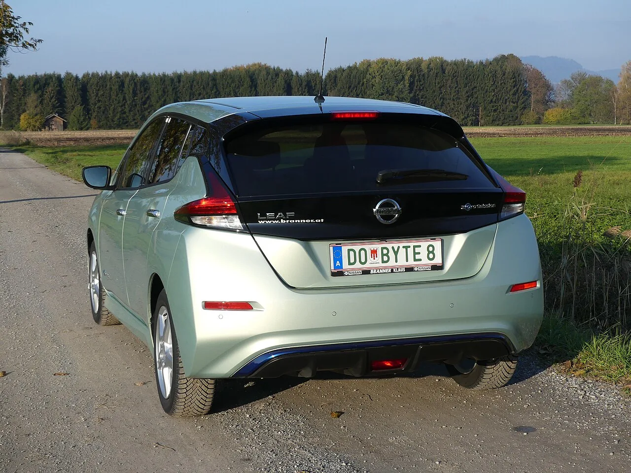 Nissan Leaf, rear