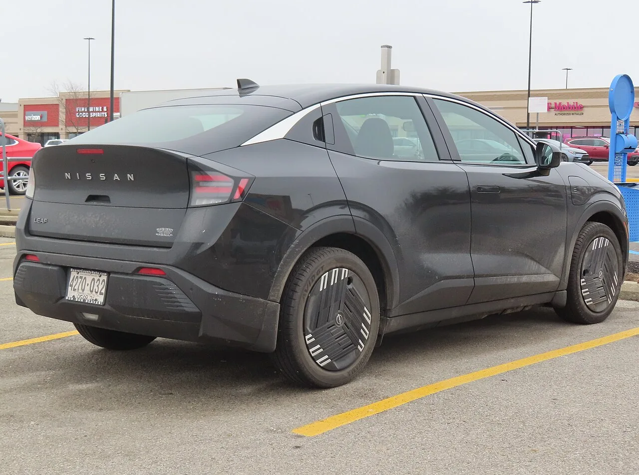 Nissan Leaf, rear
