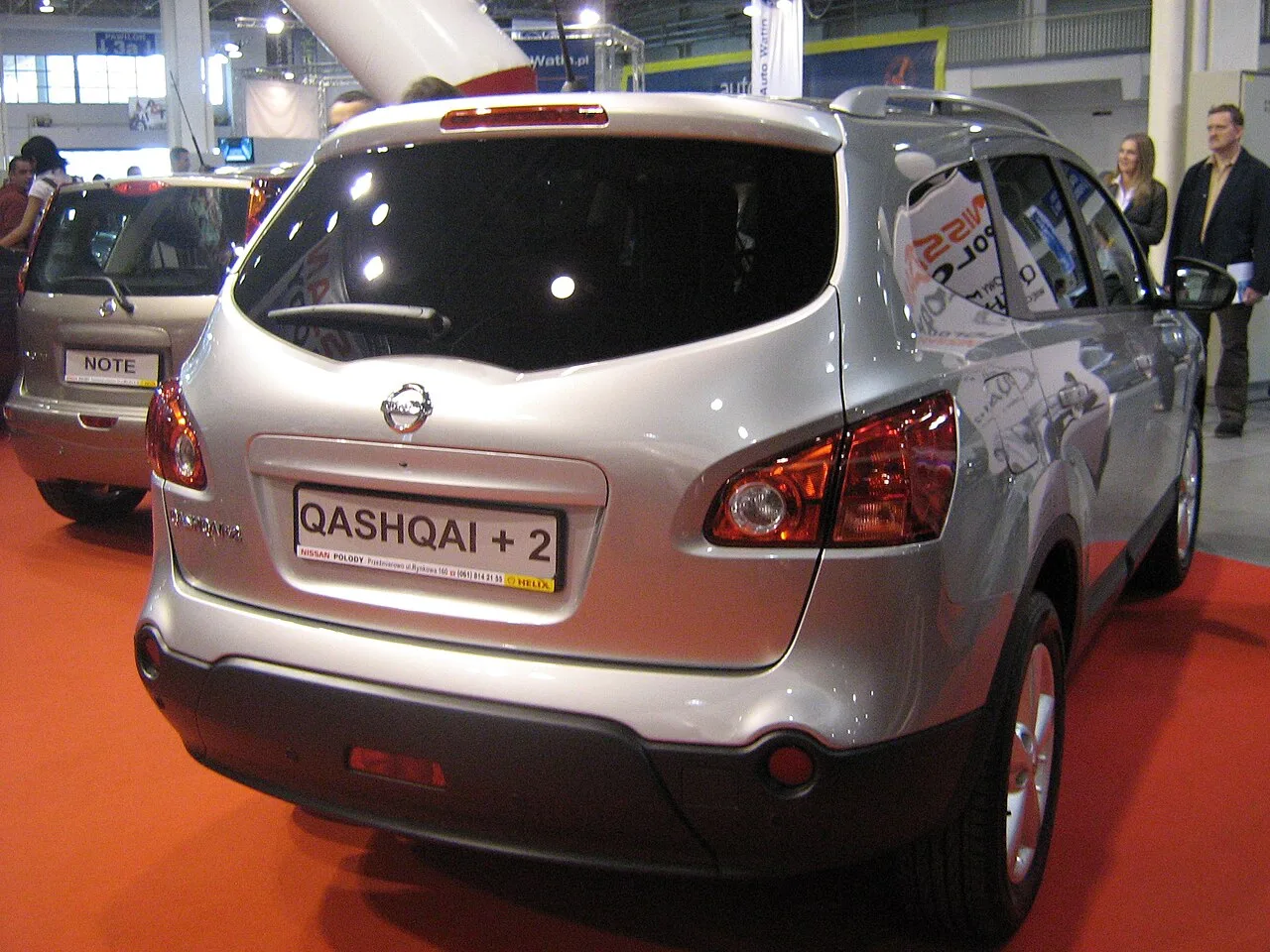 Nissan Qashqai J10, rear