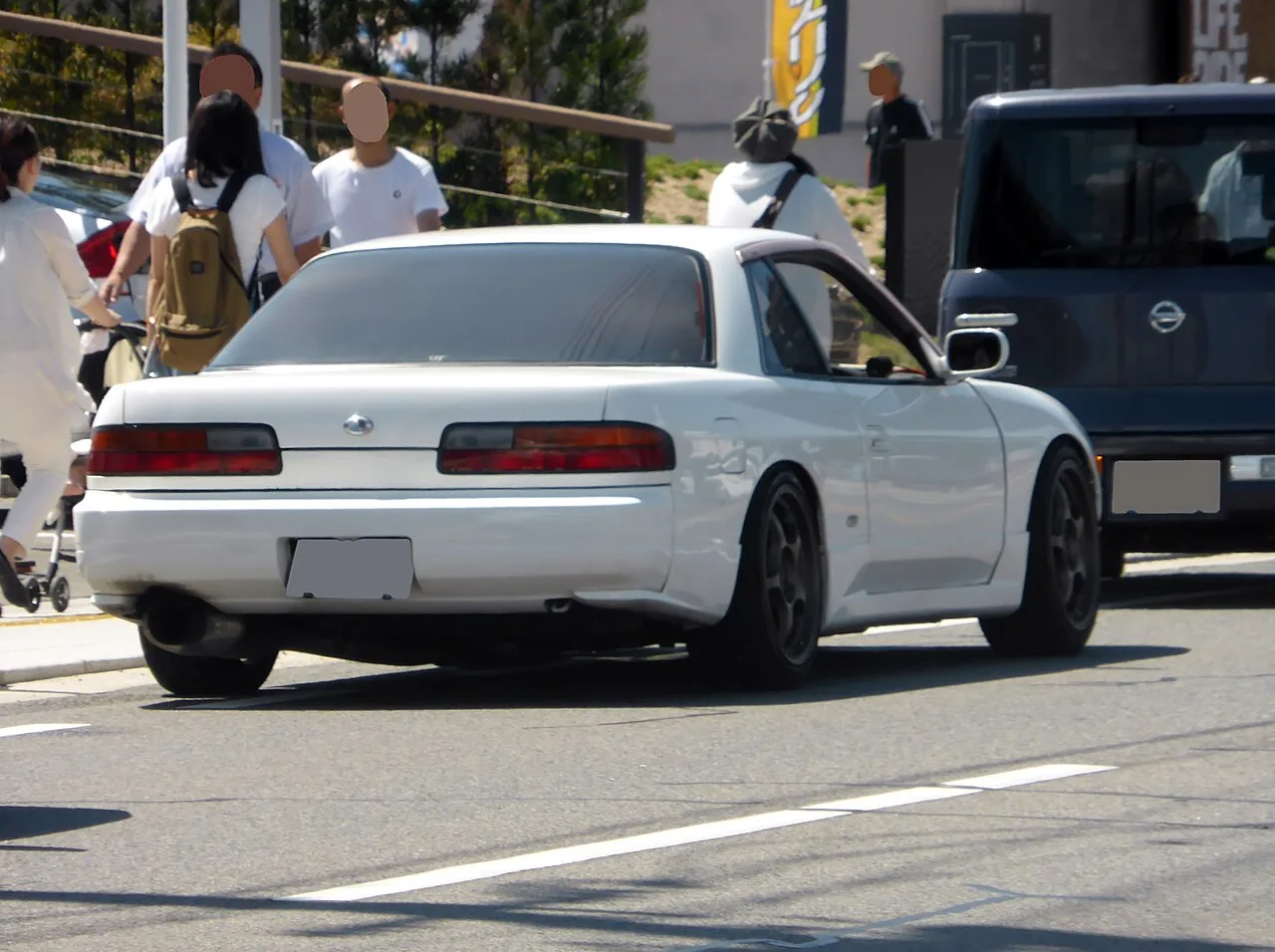 Nissan Silvia, rear