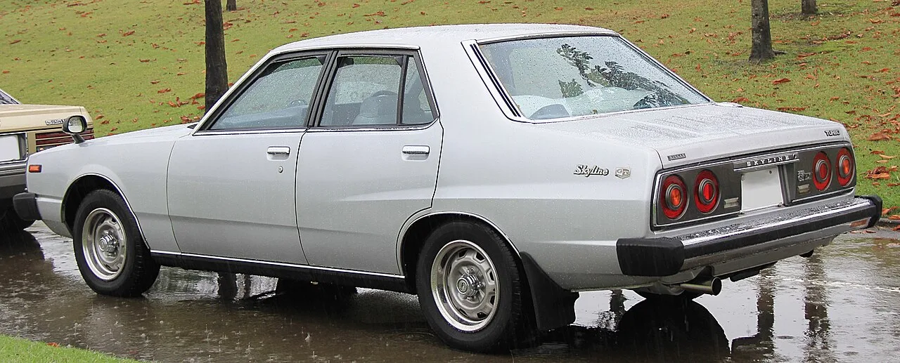Nissan Skyline C210 fifth generation, rear