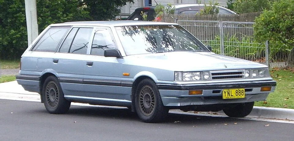 Nissan Skyline R31 seventh generation, rear