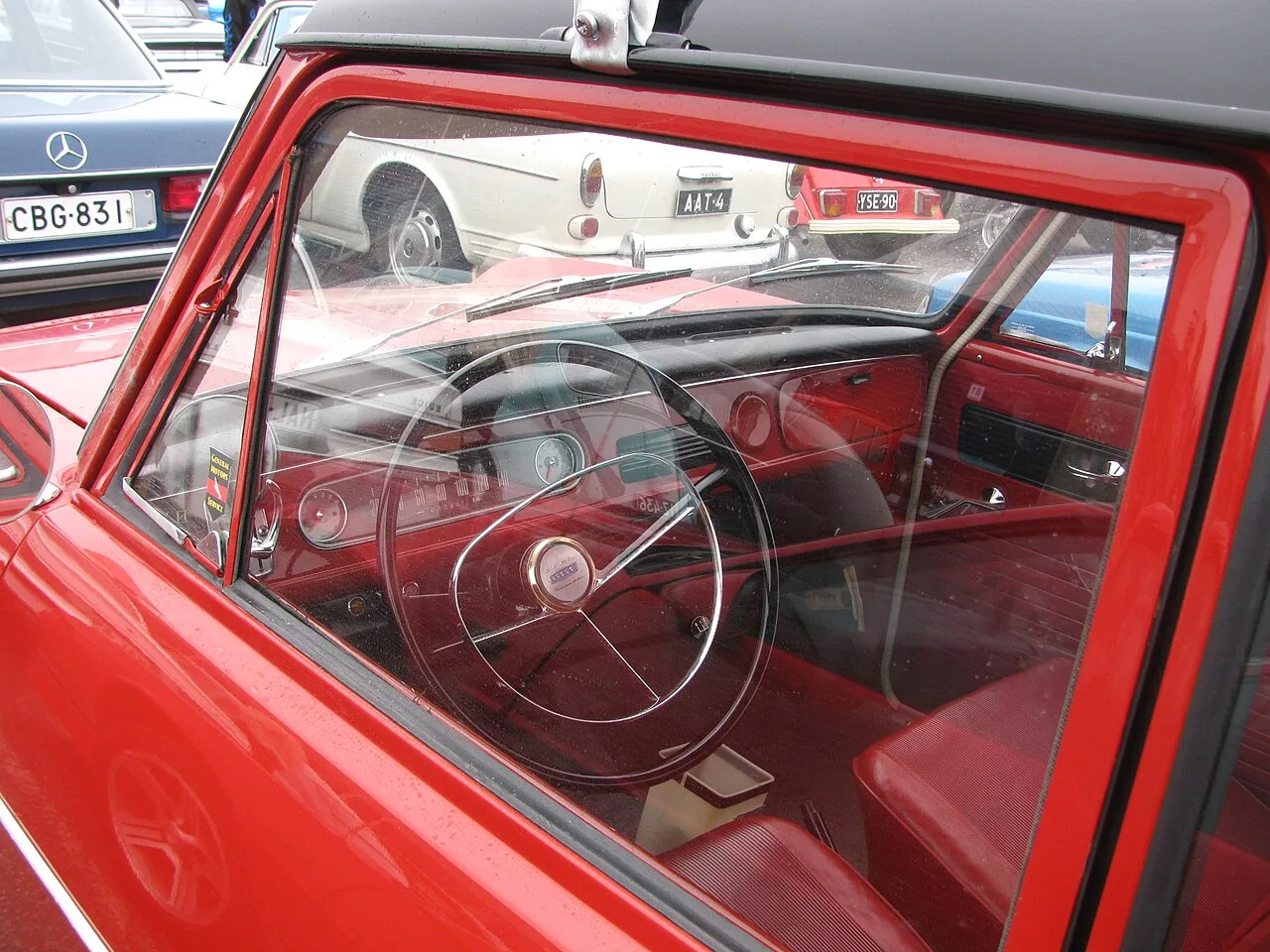 Opel Kadett D, interior