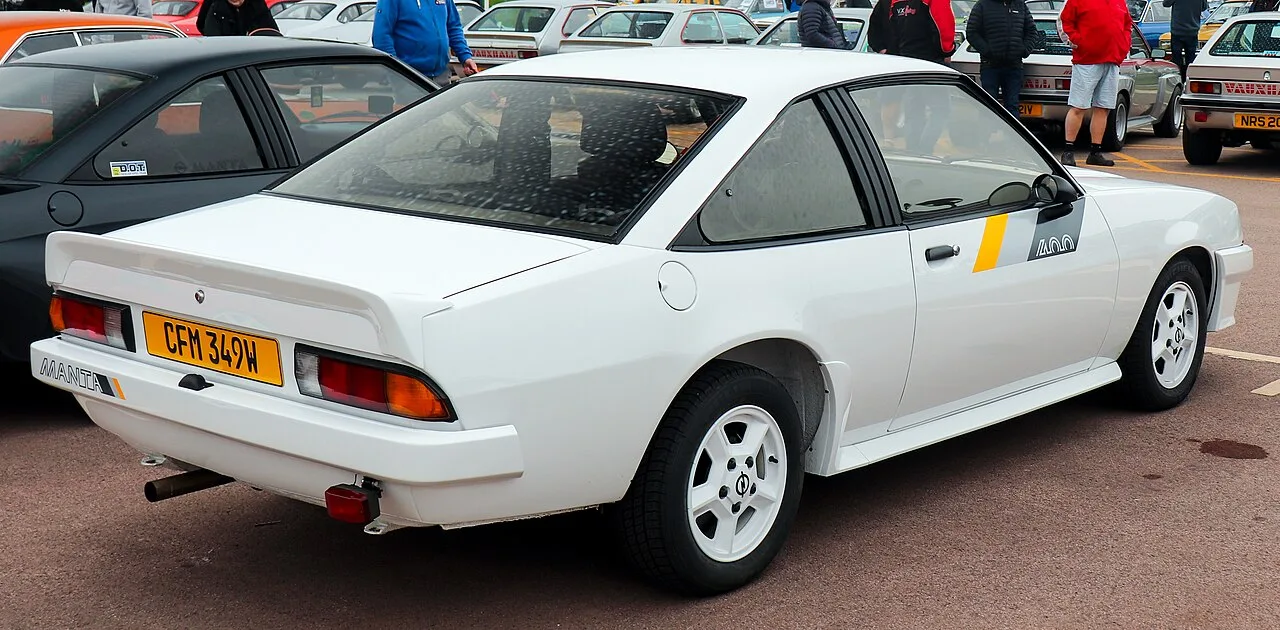 Opel Manta B, rear