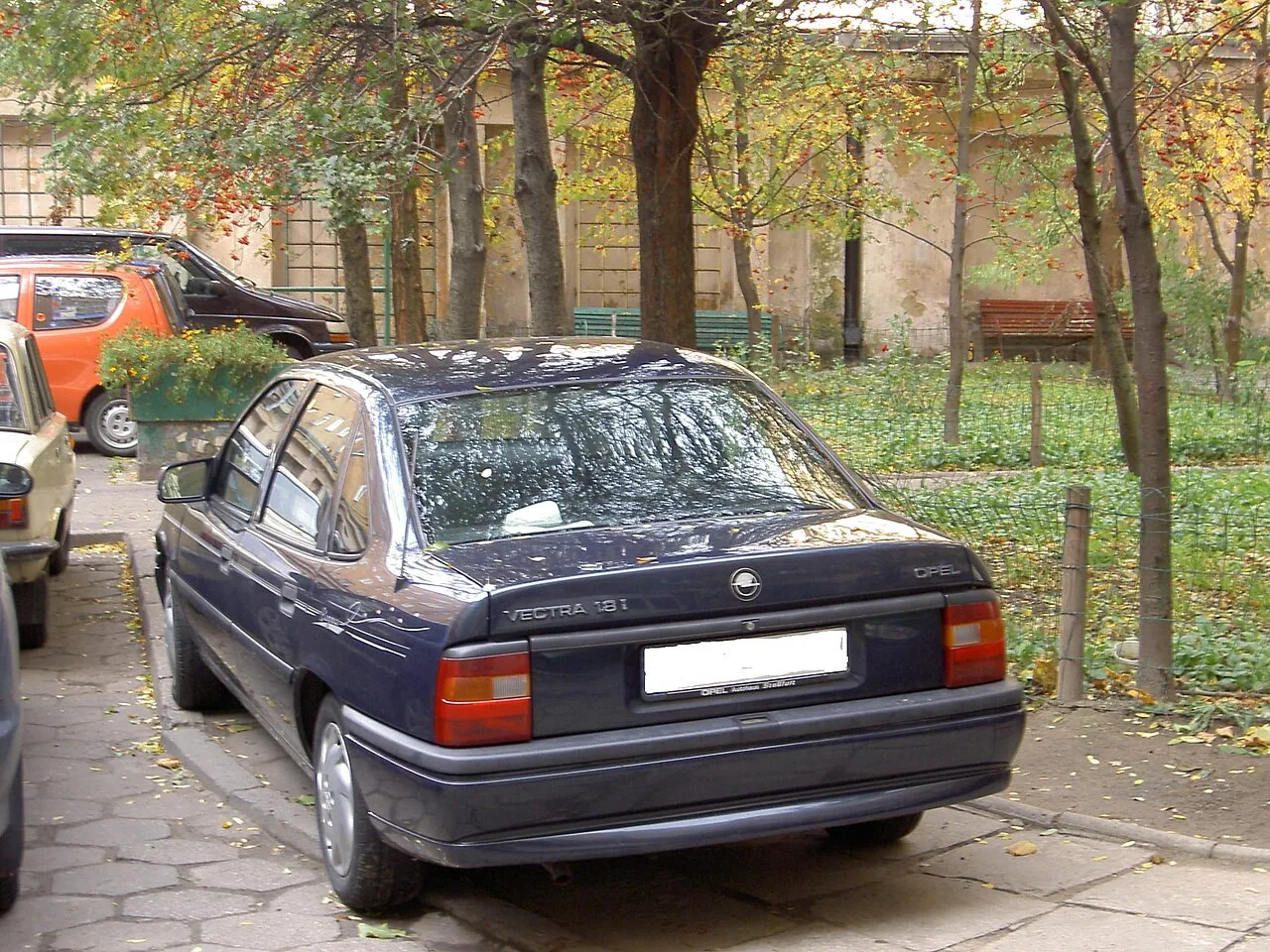 Opel Vectra C, rear