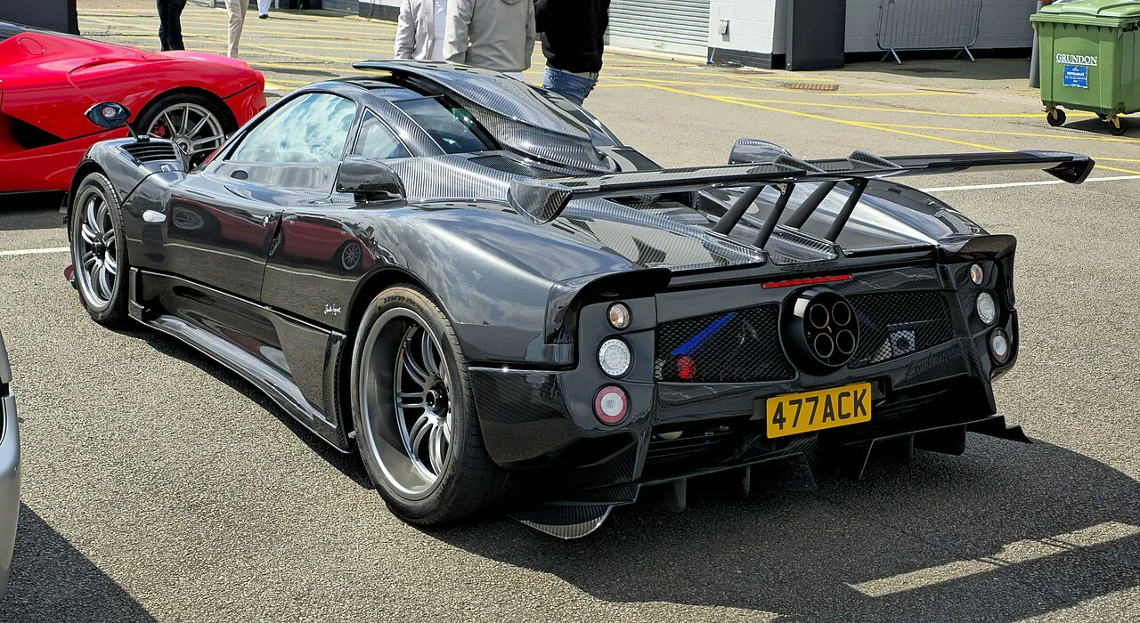Pagani Zonda F, rear