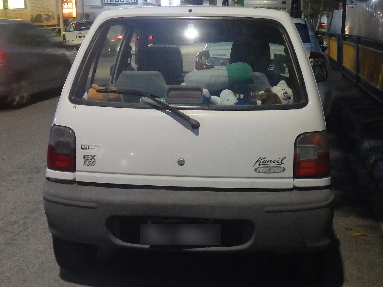 Perodua Kancil, interior