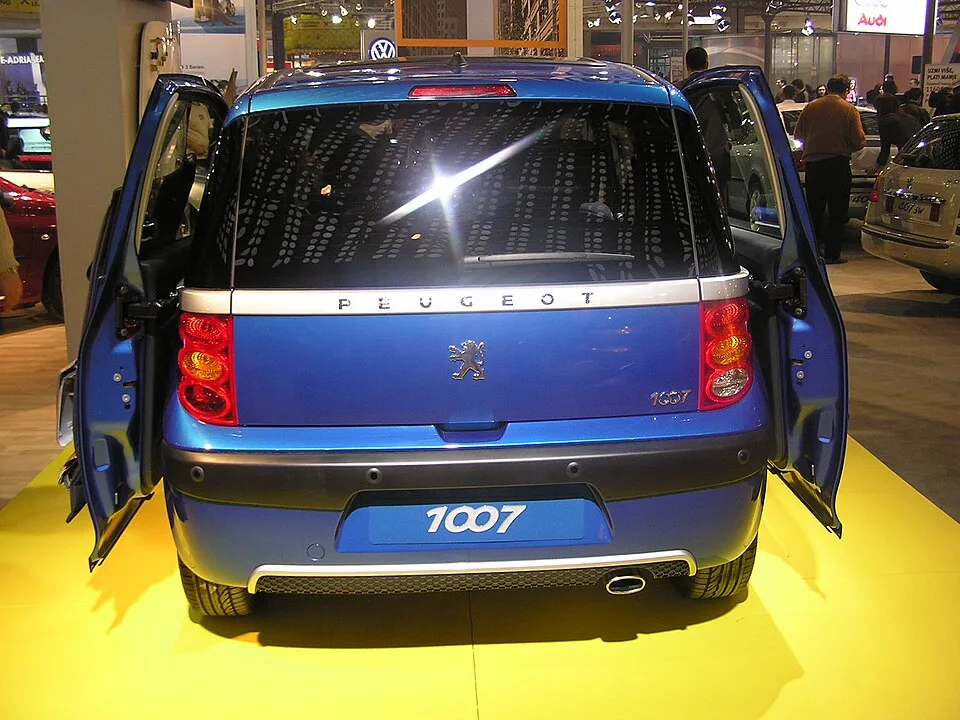 Peugeot 1007, rear
