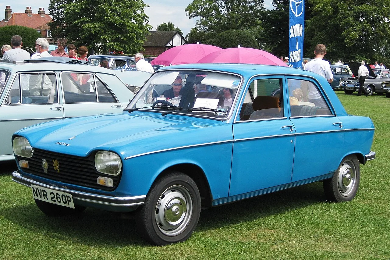 Peugeot 204, rear