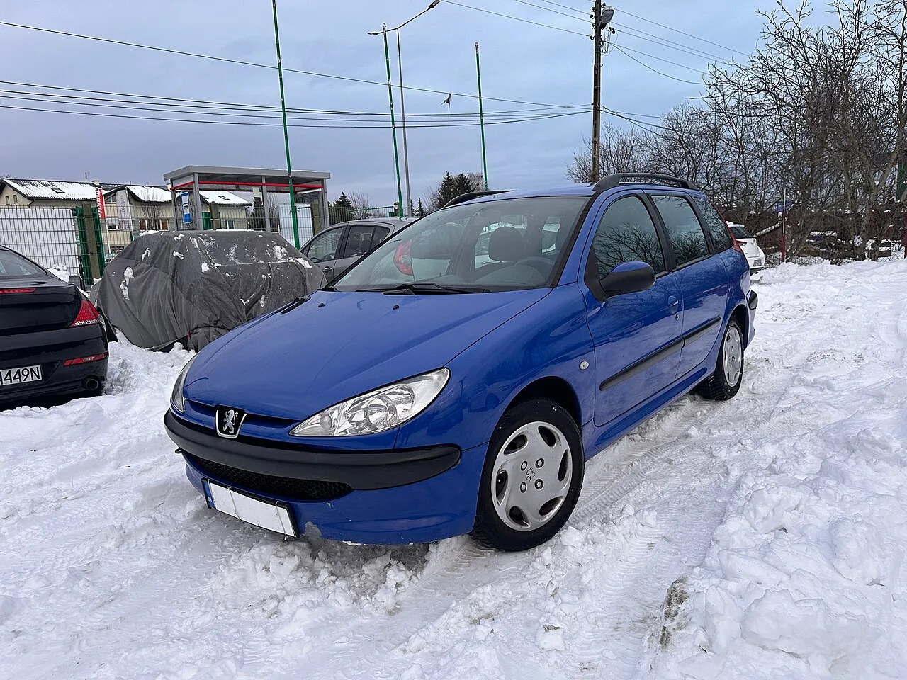 Peugeot 206, side