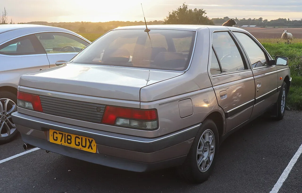 Peugeot 405, rear
