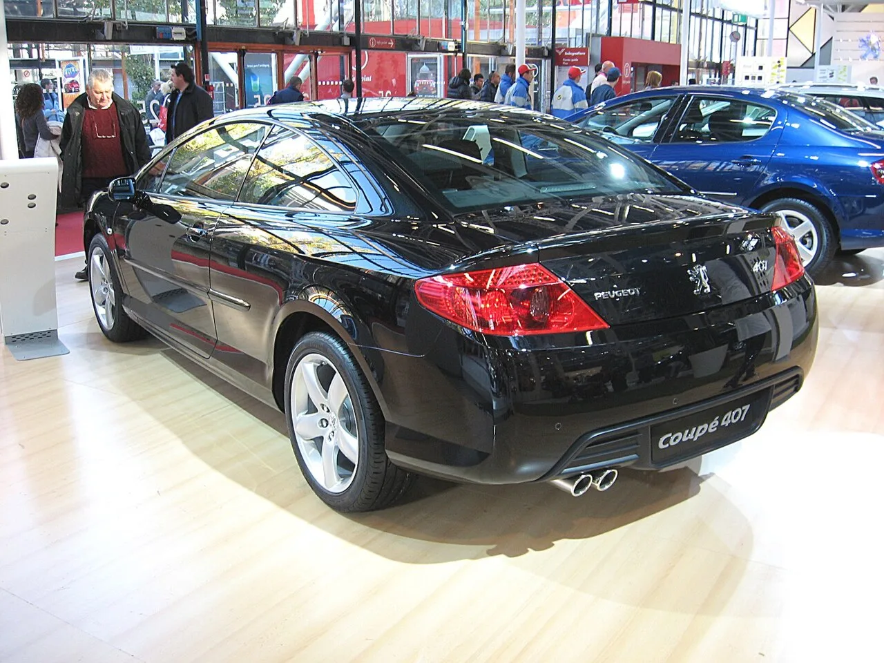 Peugeot 407, rear