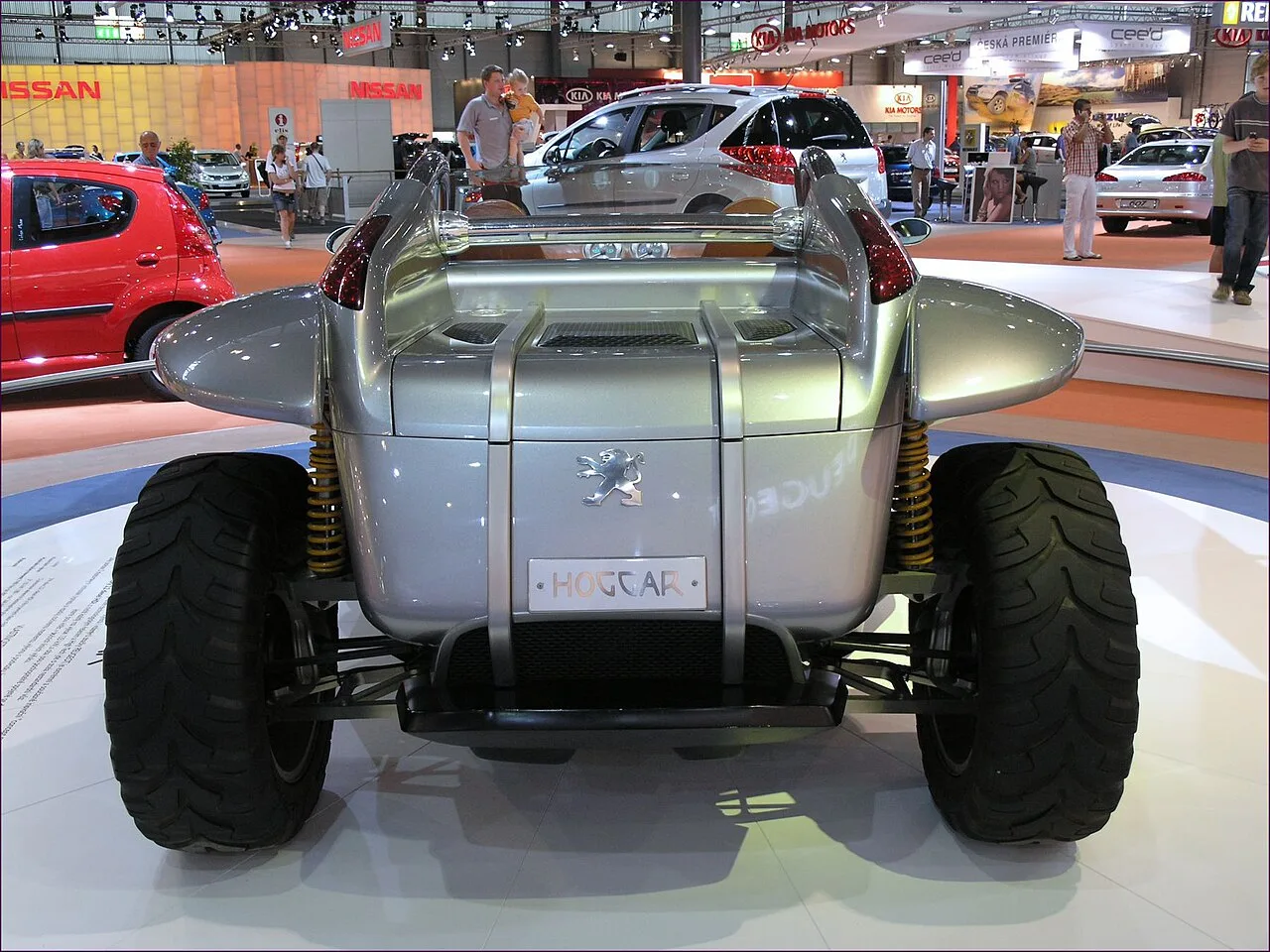 Peugeot Hoggar, rear