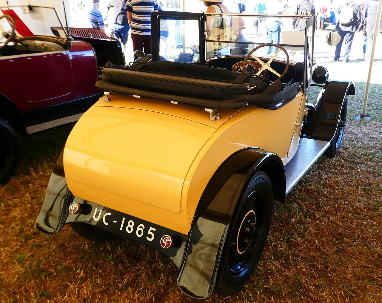 Peugeot Quadrilette Type 172, side